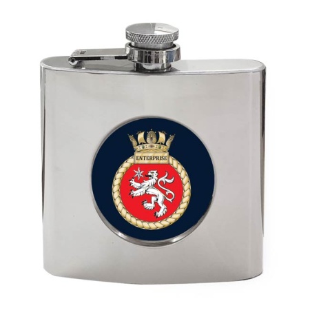 HMS Enterprise, Royal Navy Hip Flask