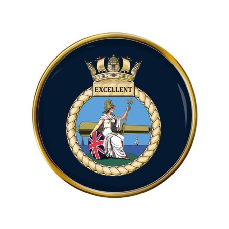 HMS Excellent, Royal Navy Pin Badge