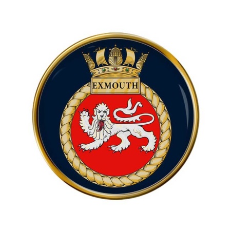 HMS Exmouth, Royal Navy Pin Badge