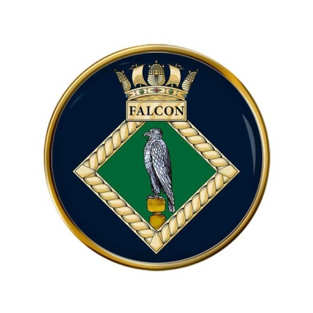 HMS Falcon, Royal Navy Pin Badge