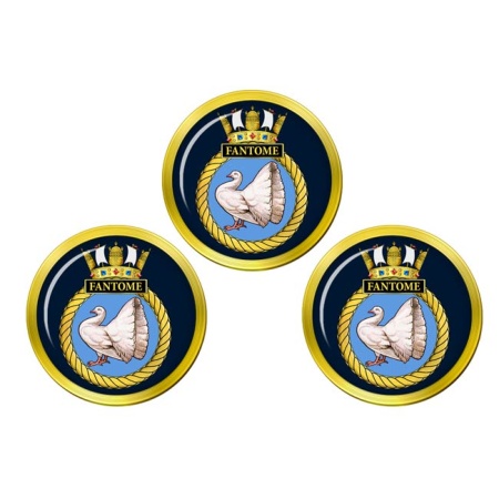 HMS Fantome, Royal Navy Golf Ball Markers