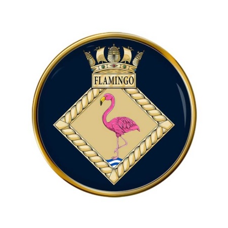 HMS Flamingo, Royal Navy Pin Badge