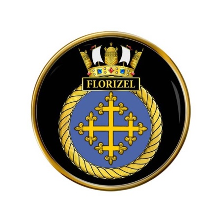 HMS Florizel, Royal Navy Pin Badge