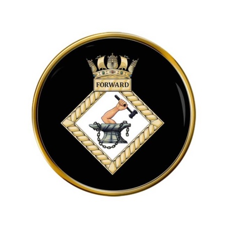 HMS Forward, Royal Navy Pin Badge