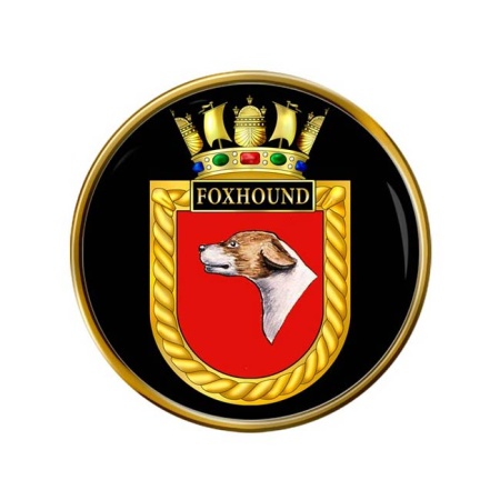 HMS Foxhound, Royal Navy Pin Badge