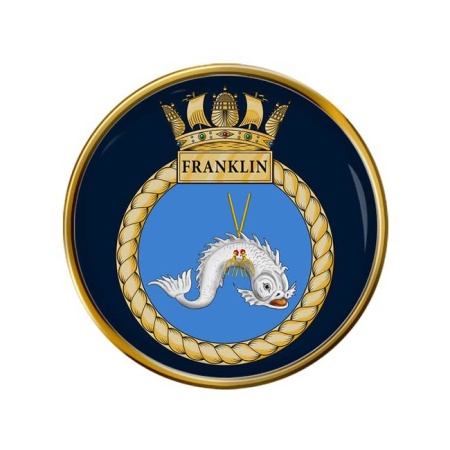 HMS Franklin, Royal Navy Pin Badge