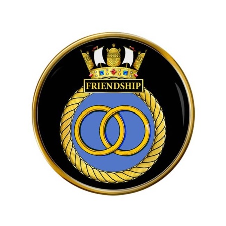 HMS Friendship, Royal Navy Pin Badge