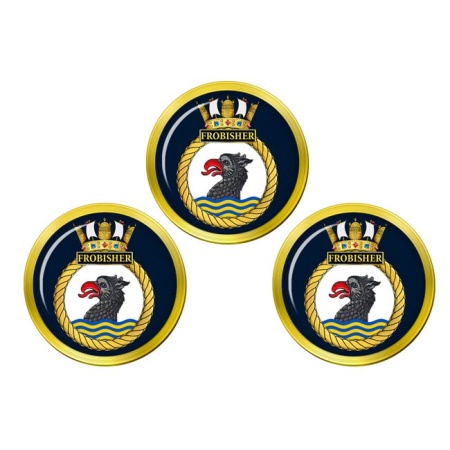 HMS Frobisher, Royal Navy Golf Ball Markers