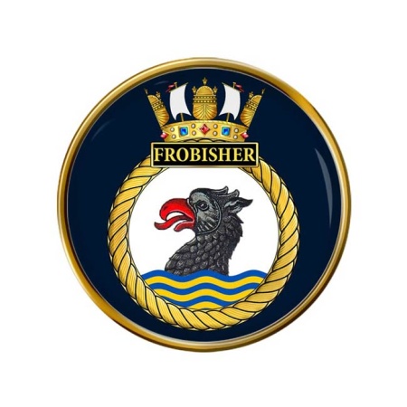 HMS Frobisher, Royal Navy Pin Badge