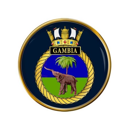 HMS Gambia, Royal Navy Pin Badge