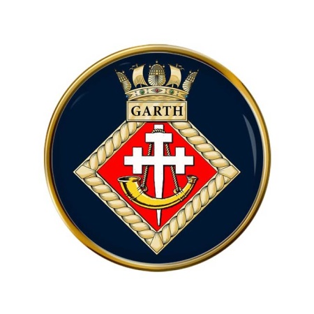 HMS Garth, Royal Navy Pin Badge