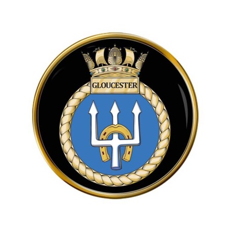 HMS Gloucester, Royal Navy Pin Badge