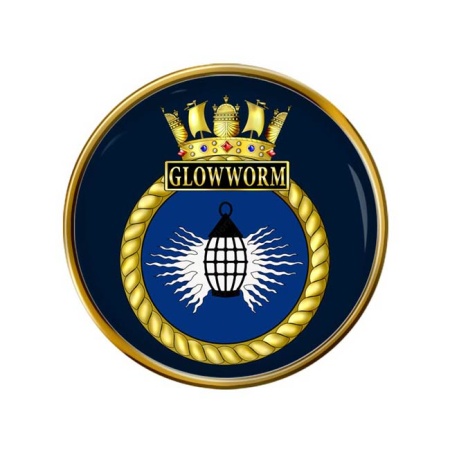 HMS Glowworm, Royal Navy Pin Badge