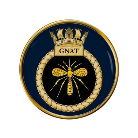 HMS Gnat, Royal Navy Pin Badge