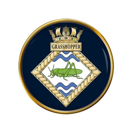 HMS Grasshopper, Royal Navy Pin Badge