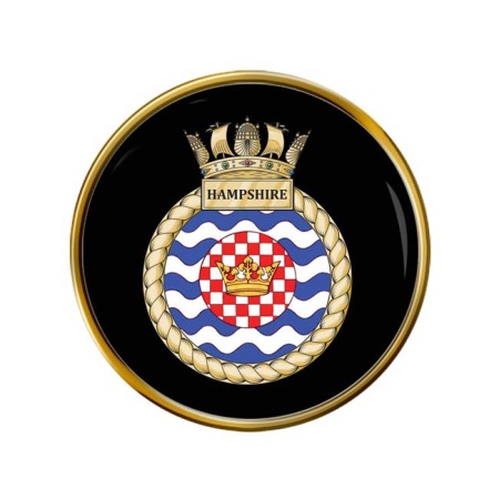 HMS Hampshire, Royal Navy Pin Badge