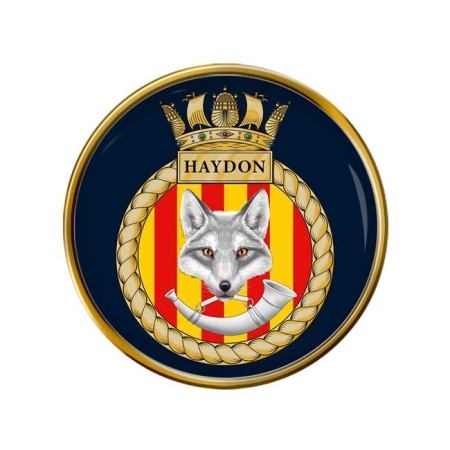 HMS Haydon, Royal Navy Pin Badge
