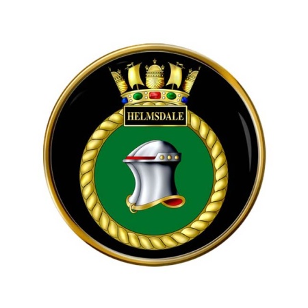 HMS Helmsdale, Royal Navy Pin Badge