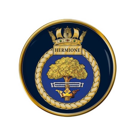 HMS Hermione, Royal Navy Pin Badge