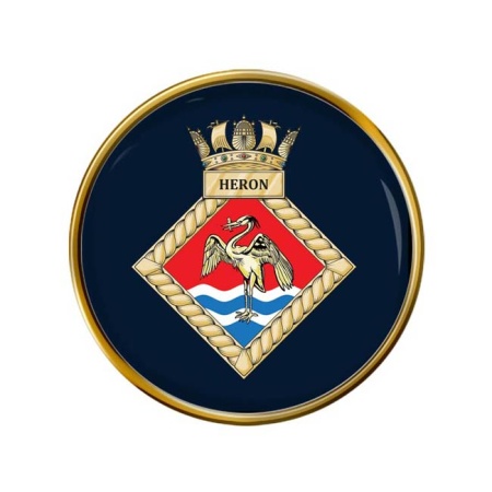 HMS Heron, Royal Navy Pin Badge