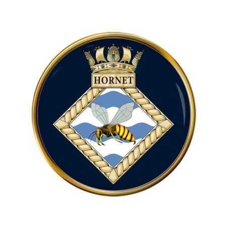 HMS Hornet, Royal Navy Pin Badge
