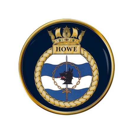 HMS Howe, Royal Navy Pin Badge