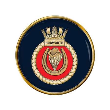 HMS Hurworth, Royal Navy Pin Badge