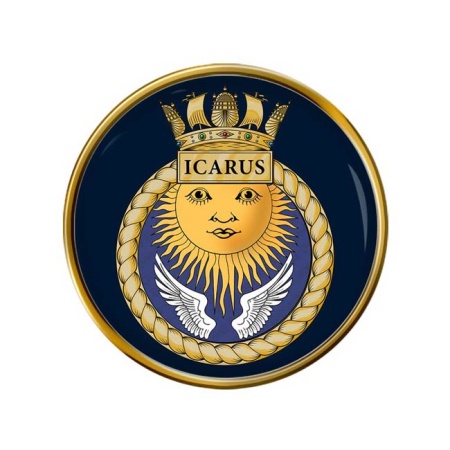 HMS Icarus, Royal Navy Pin Badge