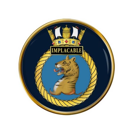 HMS Implacable, Royal Navy Pin Badge