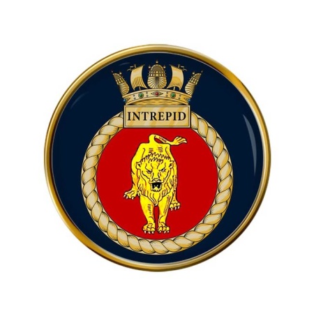 HMS Intrepid, Royal Navy Pin Badge