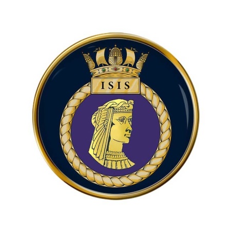 HMS Isis, Royal Navy Pin Badge