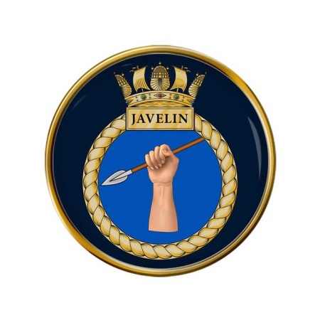 HMS Javelin, Royal Navy Pin Badge