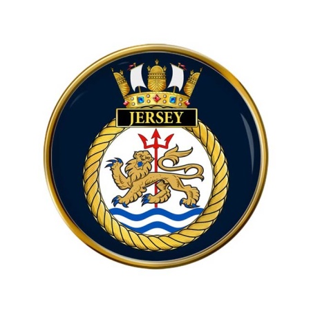 HMS Jersey, Royal Navy Pin Badge