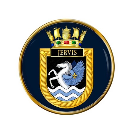 HMS Jervis, Royal Navy Pin Badge