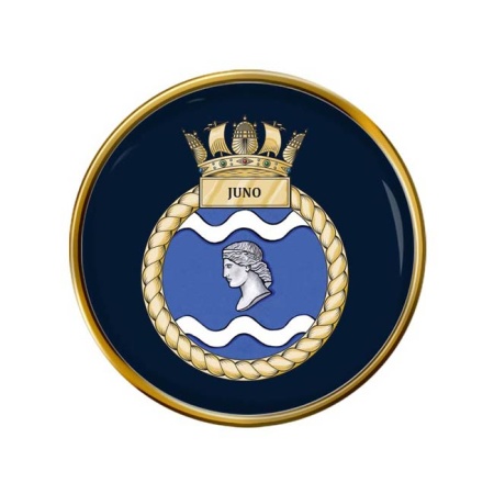 HMS Juno, Royal Navy Pin Badge