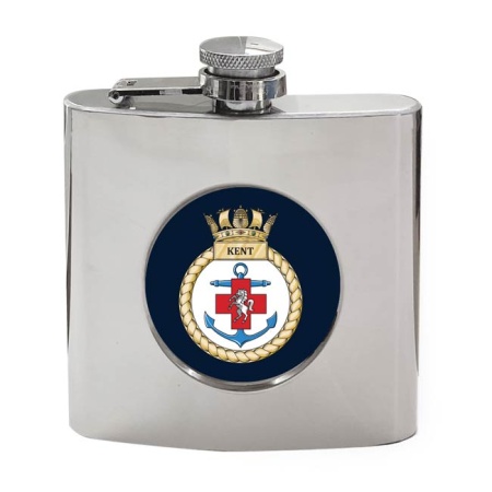 HMS Kent, Royal Navy Hip Flask