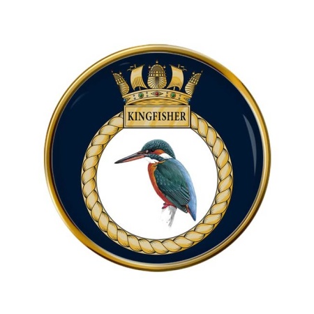 HMS Kingfisher, Royal Navy Pin Badge
