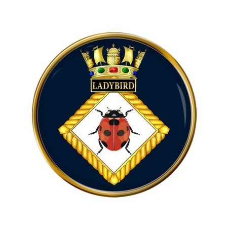 HMS Ladybird, Royal Navy Pin Badge