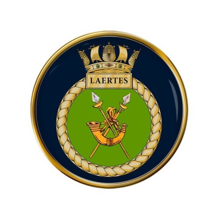HMS Laertes, Royal Navy Pin Badge