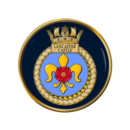 HMS Lancaster Castle, Royal Navy Pin Badge