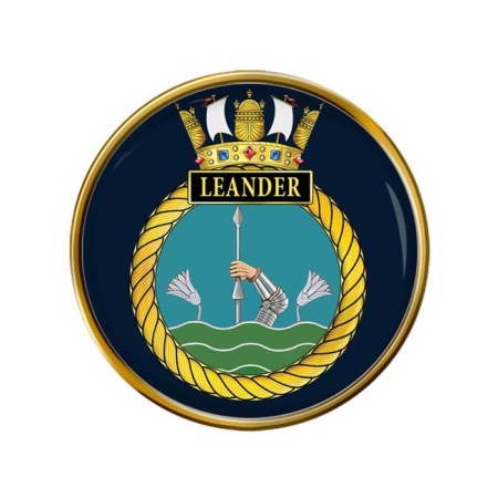 HMS Leander, Royal Navy Pin Badge