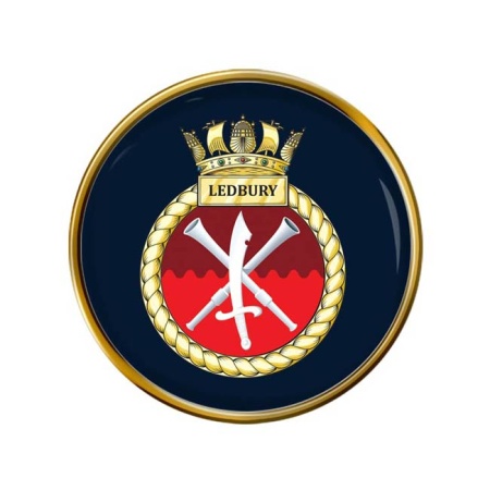 HMS Ledbury, Royal Navy Pin Badge