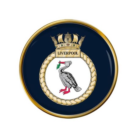 HMS Liverpool, Royal Navy Pin Badge