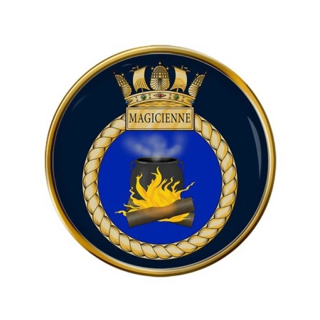 HMS Magicienne, Royal Navy Pin Badge