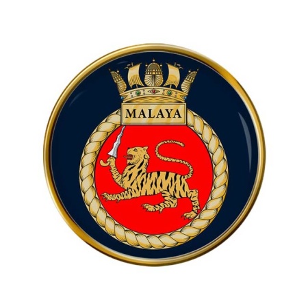 HMS Malaya, Royal Navy Pin Badge