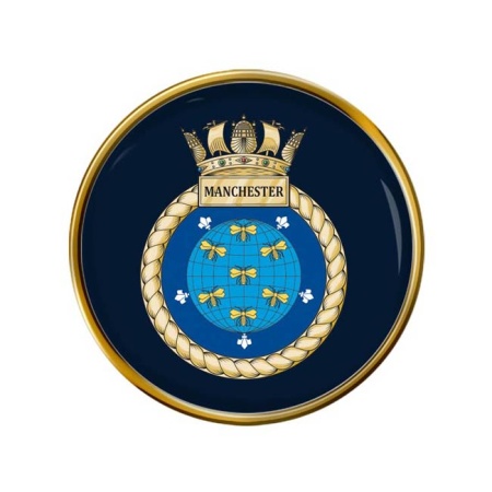 HMS Manchester, Royal Navy Pin Badge