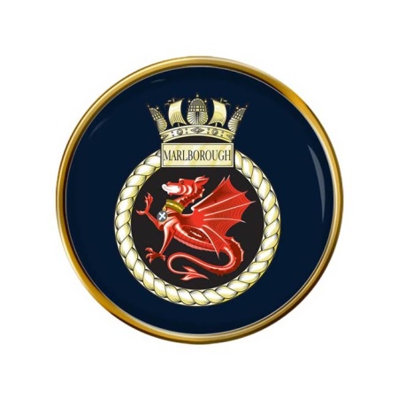 HMS Marlborough, Royal Navy Pin Badge