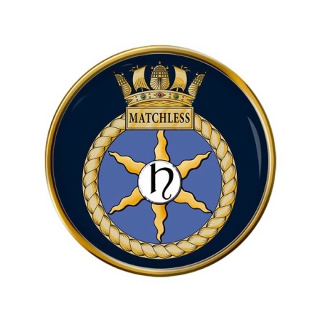 HMS Matchless, Royal Navy Pin Badge