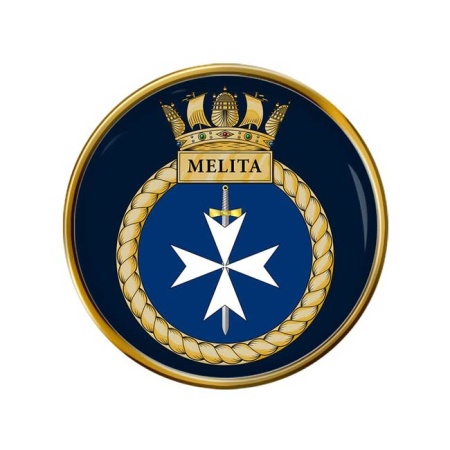 HMS Melita, Royal Navy Pin Badge
