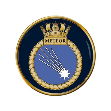 HMS Meteor, Royal Navy Pin Badge